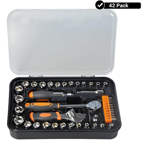 Sunbaba 14-17 mm metric sockets in a compact layout for maintenance tasks.