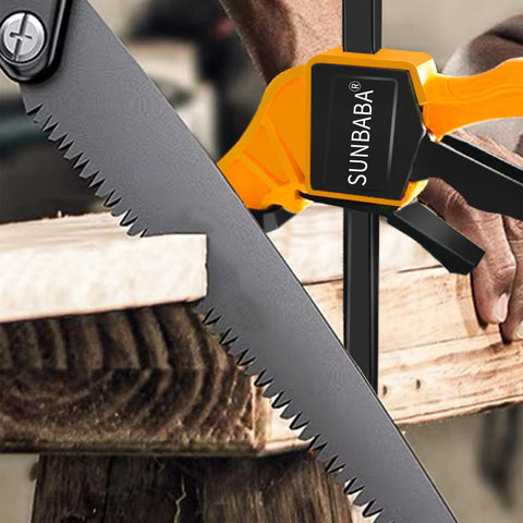 Sunbaba nylon bodied clamps endure daily use for light duty projects