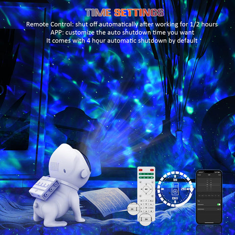 Sunbox Night Light with timer supports energy efficient use.