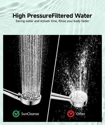 SunCleanse 59-inch stainless steel hose for extended reach