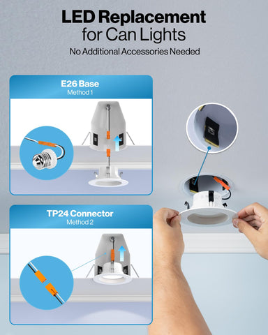Sunco 12-pack energy-saving 11W LEDs replace 40W equivalents.