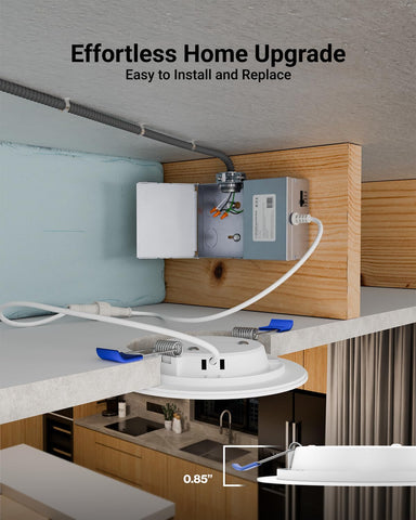 Sunco dimmable downlight offers brightness from 10 to 100 percent