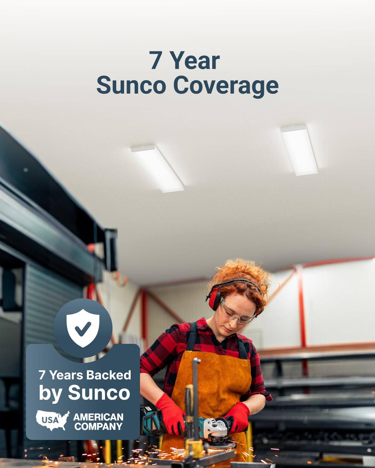 Sunco 6000K daylight deluxe for precise work environments