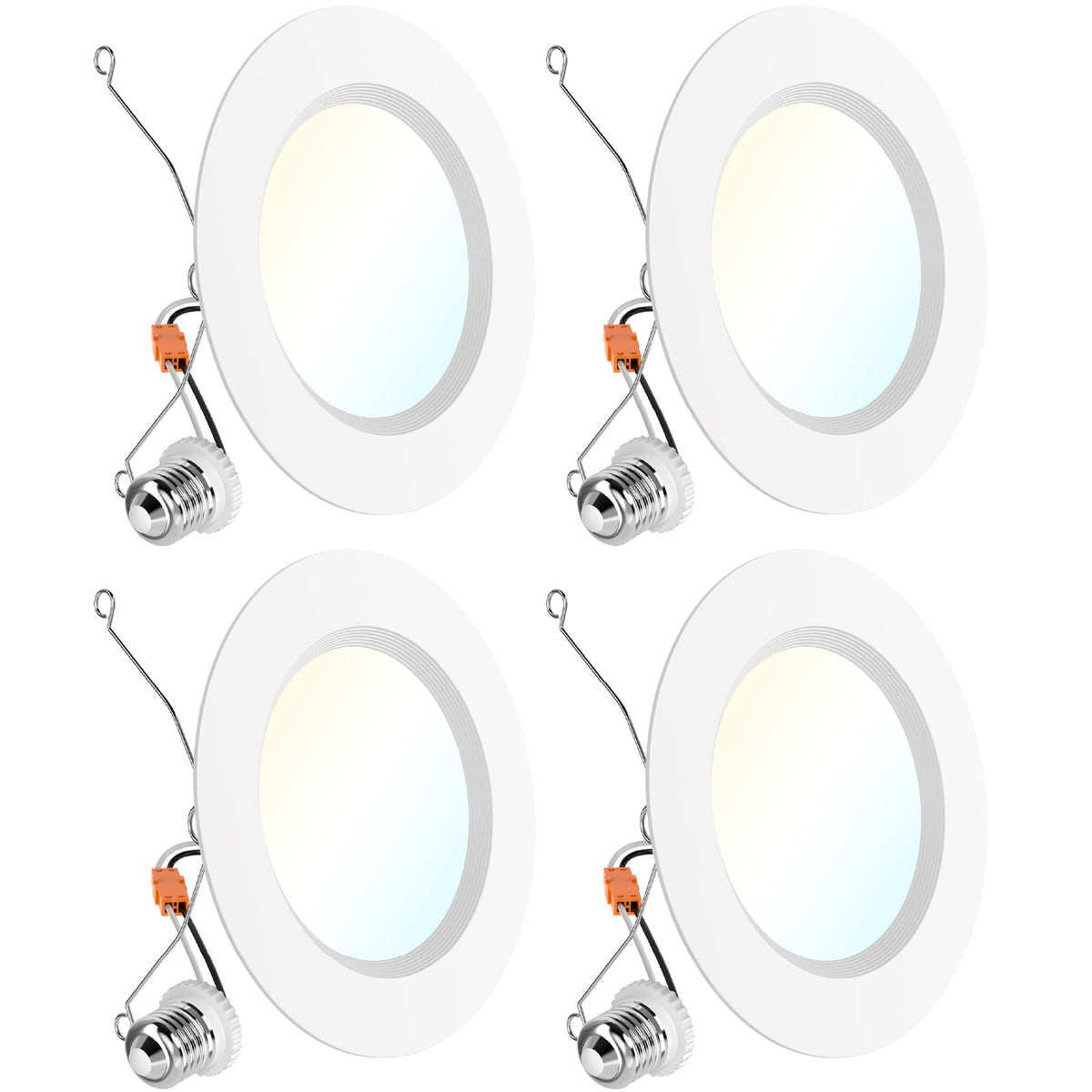 Sunco 6-inch LED recessed light with bright downlight for kitchen illumination
