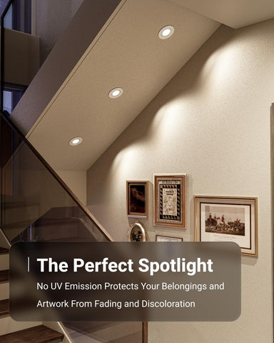 Sunco 8W 900LM downlight delivering bright, consistent illumination.