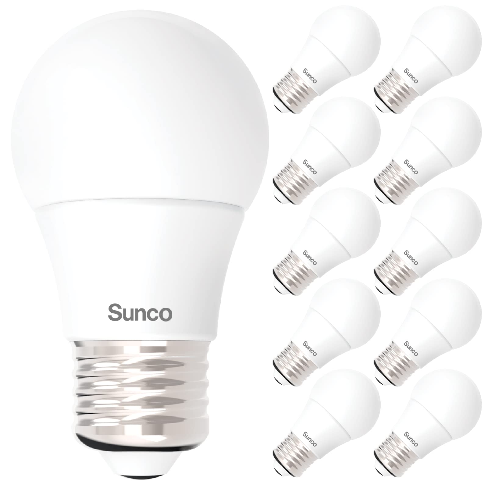 Sunco A15 LED bulb in fridge appliance light for reliable brightness.