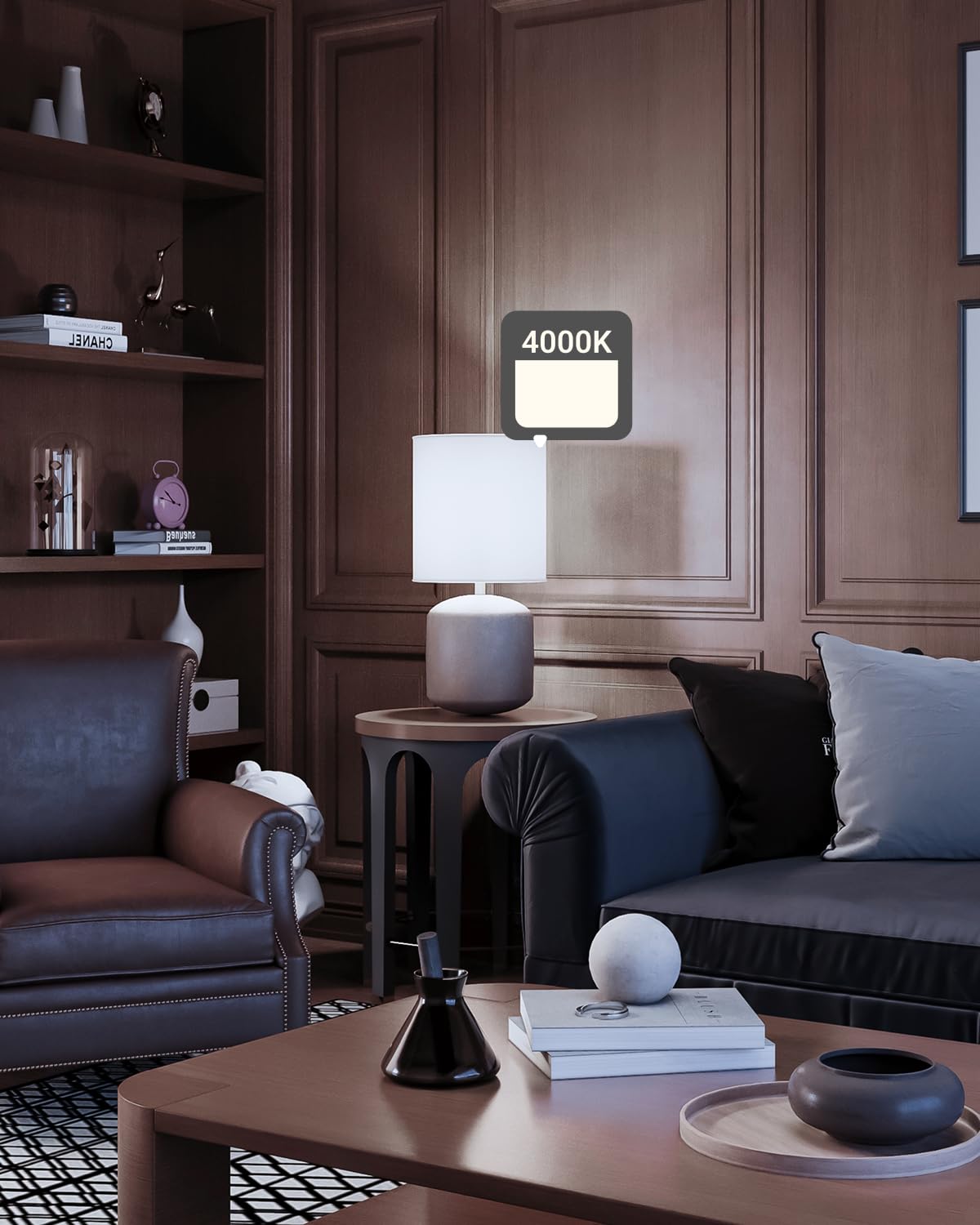 Sunco LED A15 bulb dimmable from 100% to 10% for mood lighting