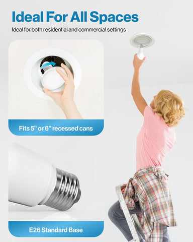 Sunco BR30 daylight 5000K for true color rendering