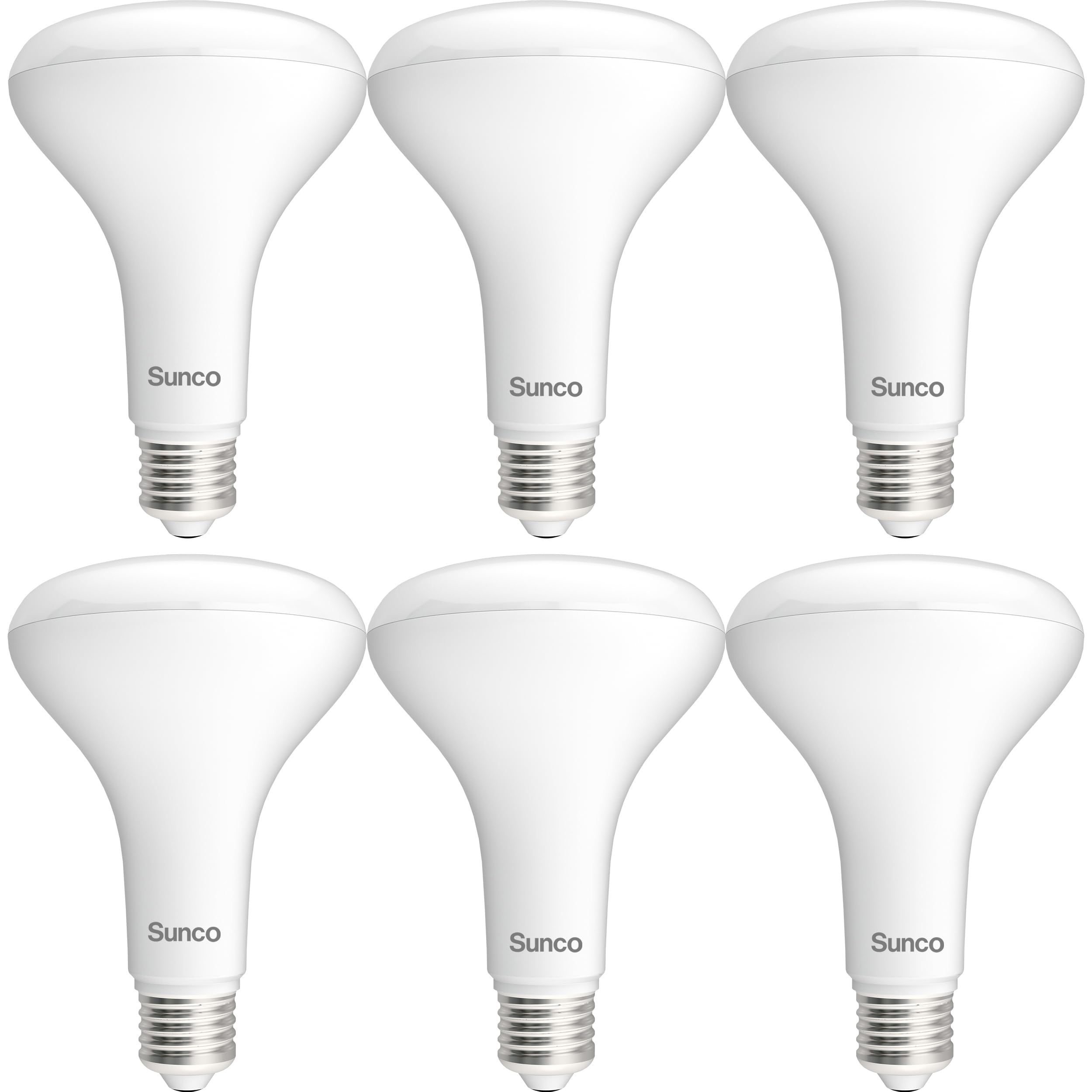Sunco BR30 LED bulb pack for recessed cans delivering bright 1600 lumens