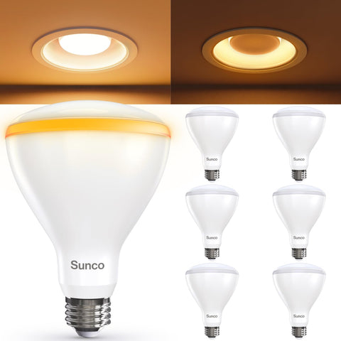 Sunco BR30 night light bulb emits 800 lumens for safe, gentle illumination