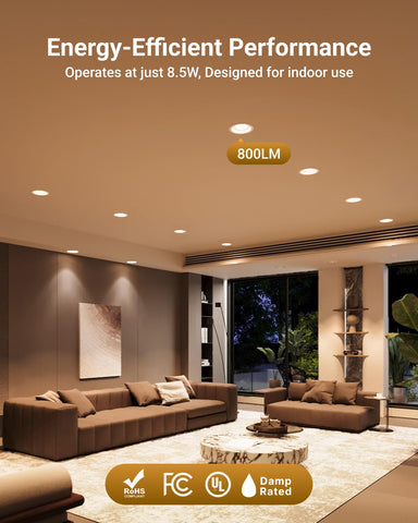 Sunco BR30 E26 base with UL listing for safety