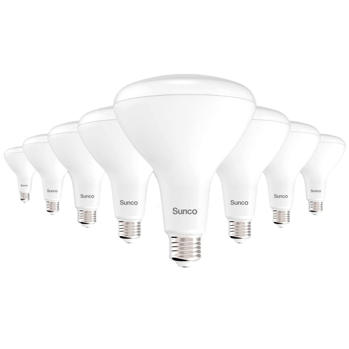Sunco BR40 LED bulb indoor flood-light for broad living room illumination.