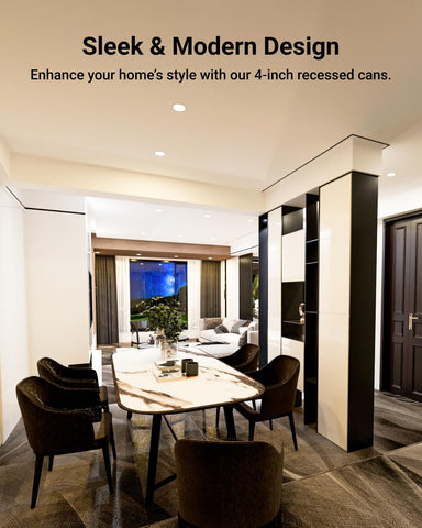 Sunco can light housing with TP24 connector simplifies hard wiring.