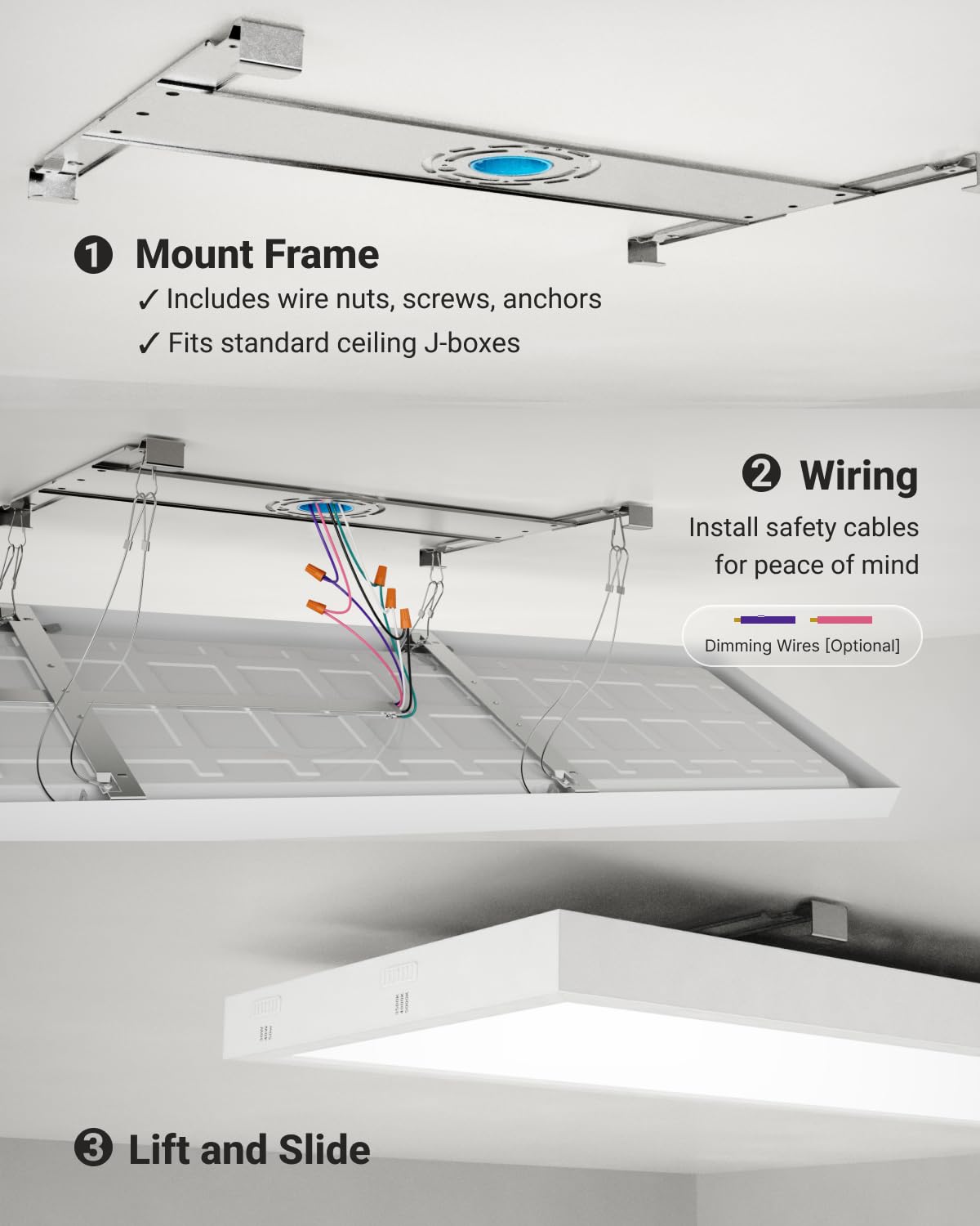 Sunco 2-pack delivers reliable, compact office lighting in two fixtures