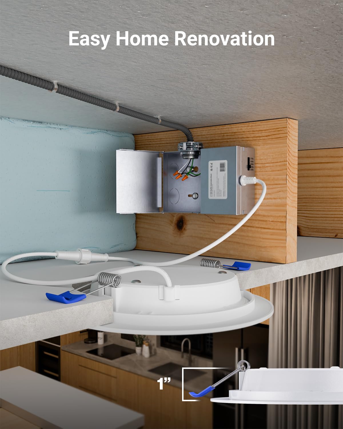 Sunco dimmable downlight demonstrates seamless brightness control