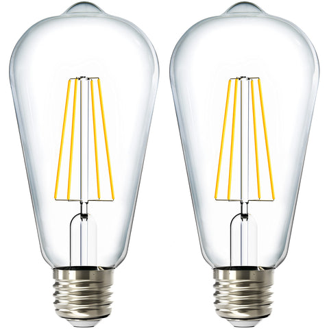Sunco dusk-to-dawn ST64 outdoor bulb with automatic sensor for energy-saving night light
