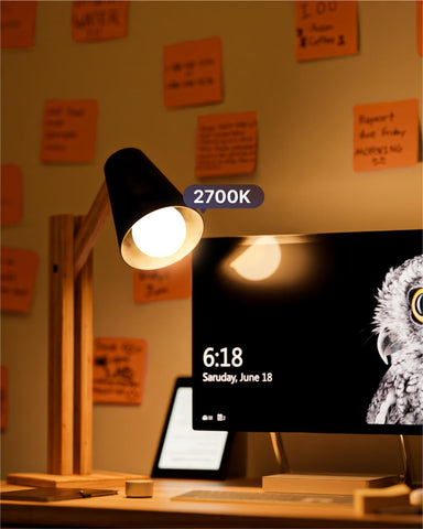 Sunco E26 medium-base bulb suitable for indoor and outdoor use.