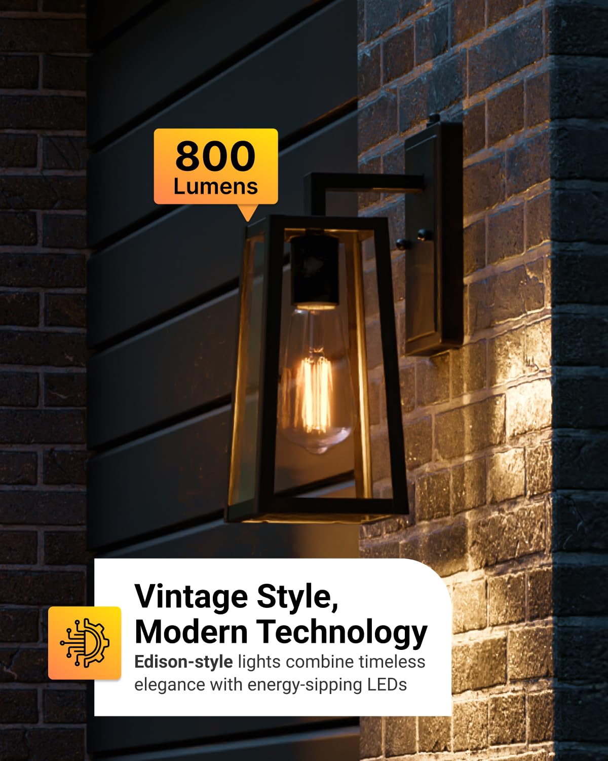 Sunco Edison-style filament bulb adds nostalgic glow to patios