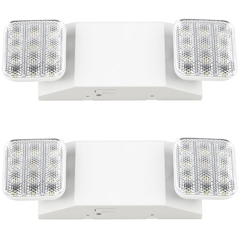 Sunco Emergency Light 2-pack wall mounted for outage illumination