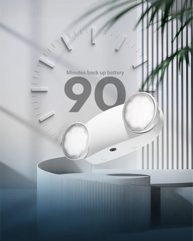 Sunco Emergency Light is 94V-0 fire rated for safe outdoor use.