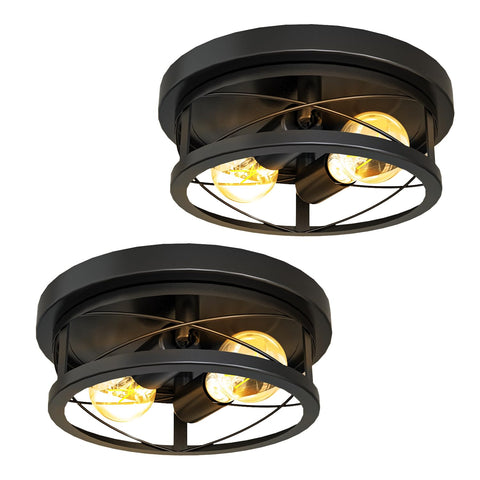 Sunco Farmhouse ceiling light, 11-inch diameter, broad entryway illumination