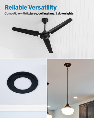 Sunco Goof Ring 12-pack provides multiple rooms with consistent trim options.