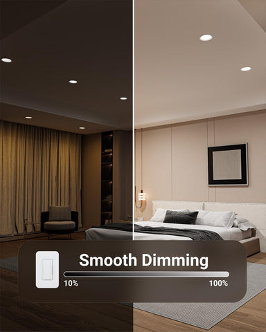 Sunco IC-rated ceiling light safe with insulation contact