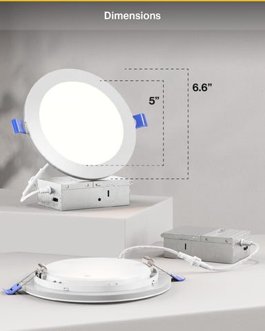 Sunco canless junction box design for clean wiring and ceiling finish.