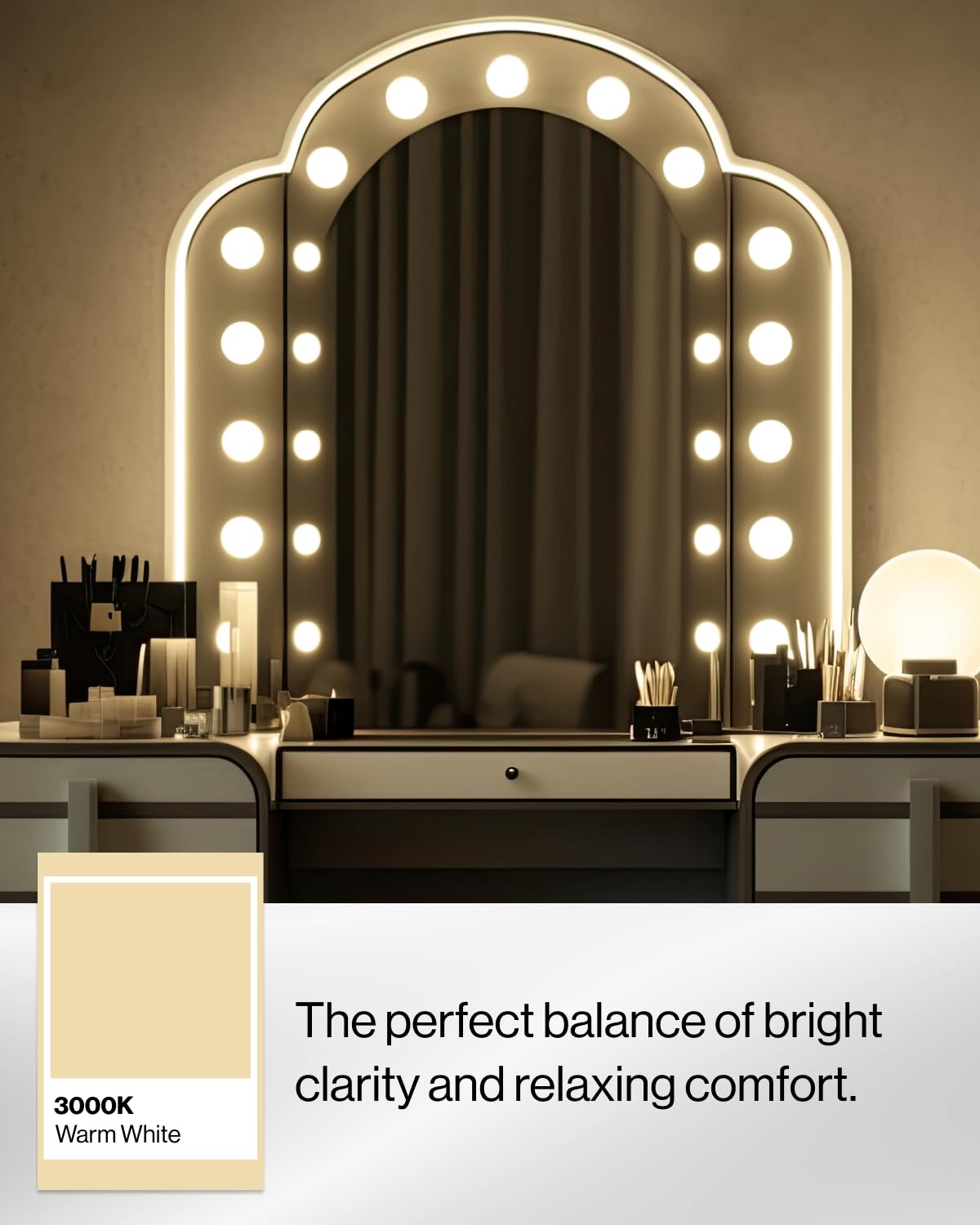 Sunco G25 LED bulb emitting warm white 3000K glow for cozy ambiance