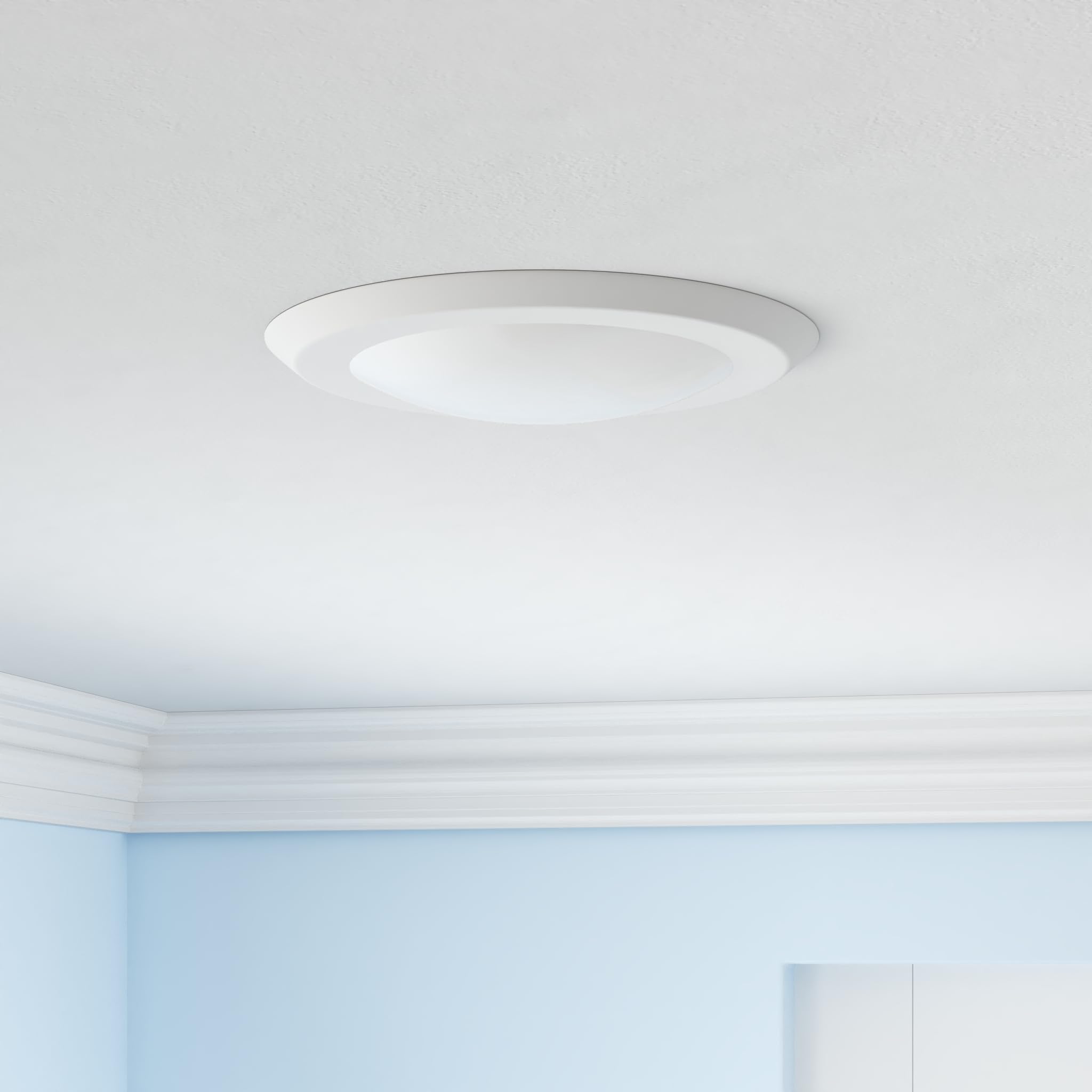 Sunco LED Disc Light dimmable for mood lighting and energy efficiency.