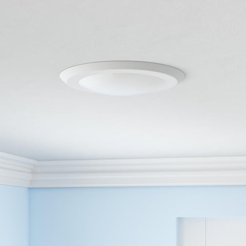 Sunco LED Disc Light dimmable for mood lighting and energy efficiency.