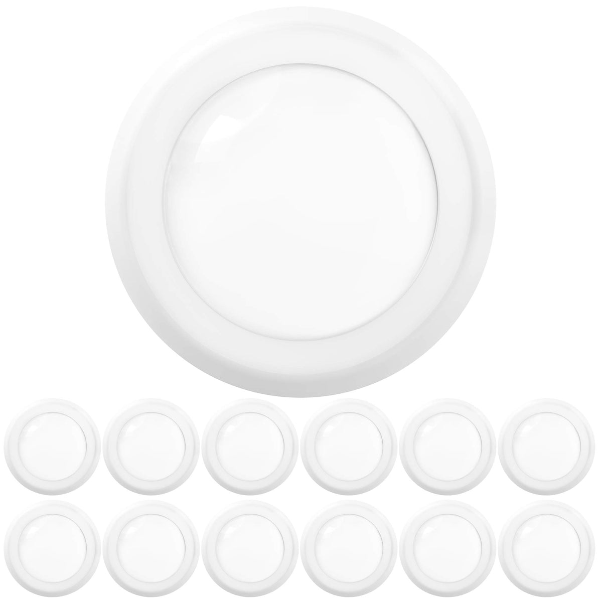 Sunco LED disk light 5-6 inch, dimmable for mood-adjusted living spaces.