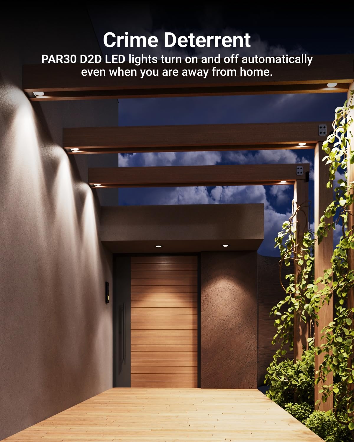 Sunco PAR30 dusk-to-dawn bulb delivers energy-saving LED illumination.