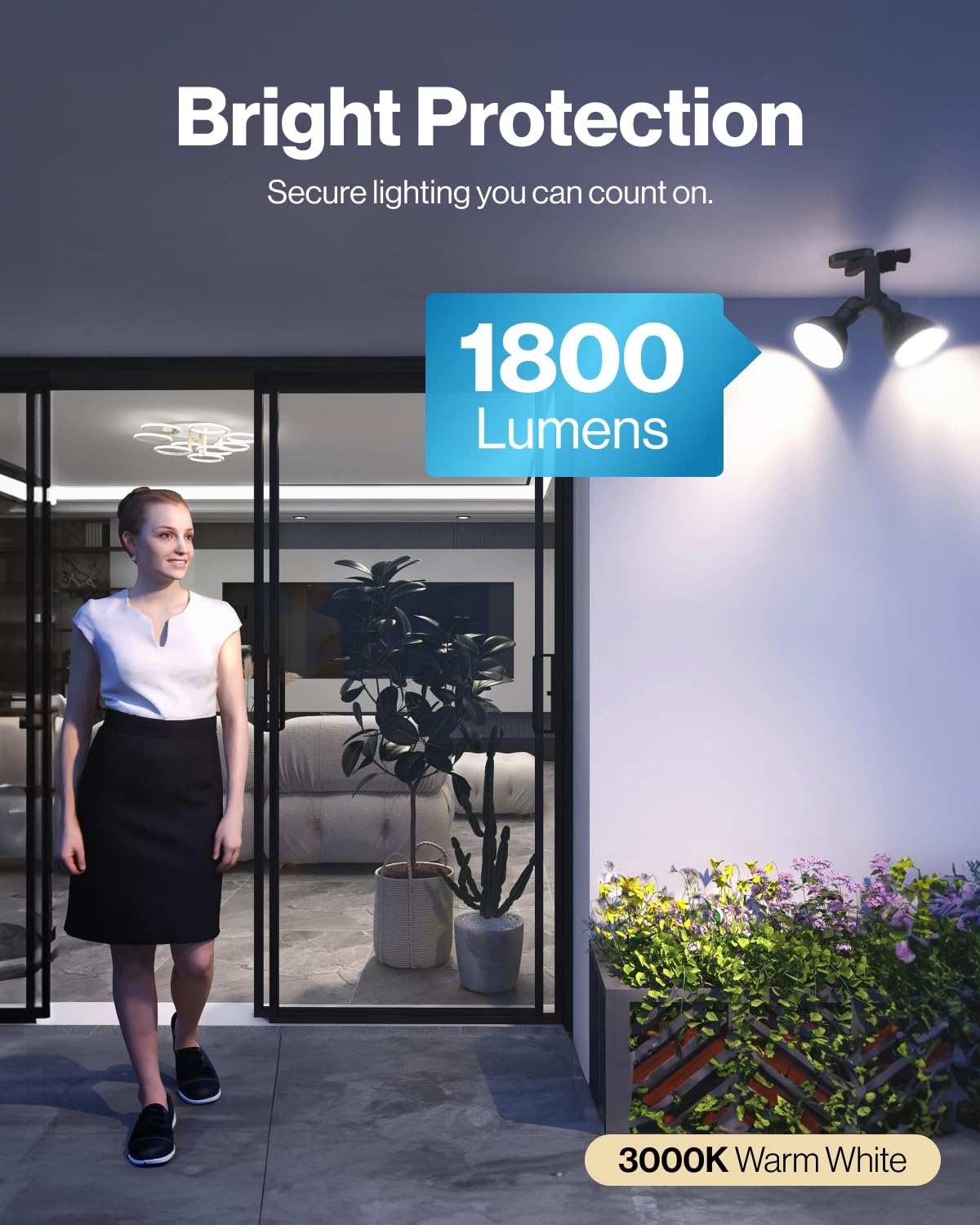 Sunco LED PAR38 bulb dimmable flood light for versatile mood lighting