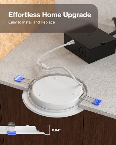 Sunco Lighting IC-rated downlight safe near insulation