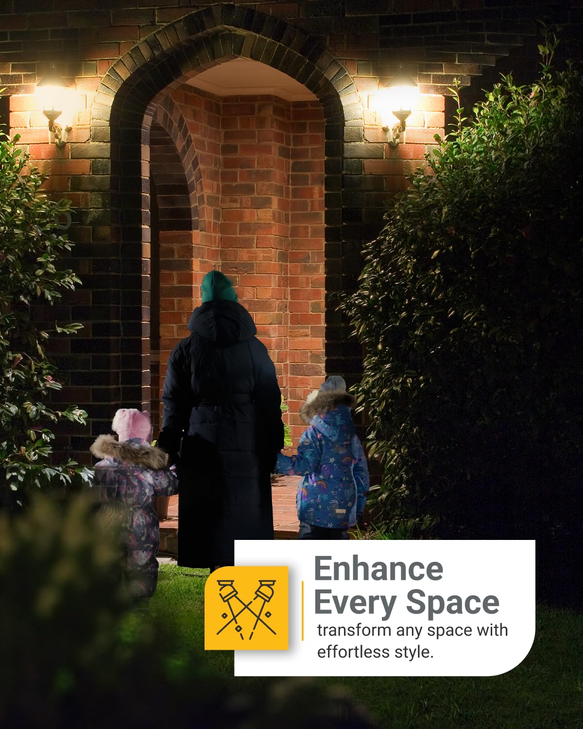 Sunco 5W LED at 5000K supports porch and entryway lighting