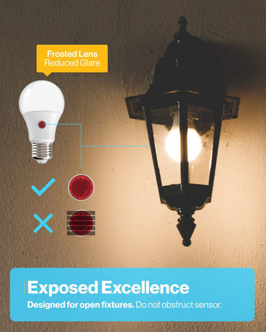 Sunco Lighting 6-pack outdoor bulbs for consistent exterior lighting across spaces.