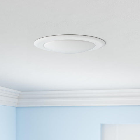 Sunco Lighting dimmable disk light 6-inch creates mood lighting with seamless control.