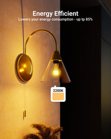 Easy installation with Sunco Lighting E26 base in pendant lights