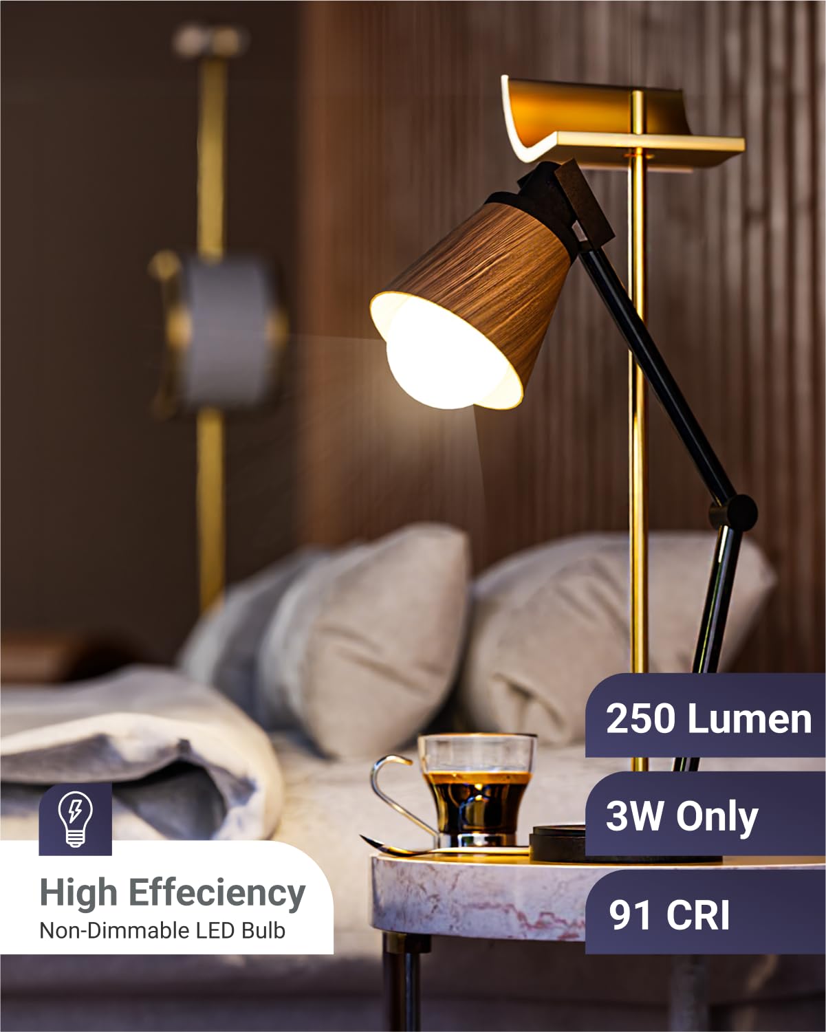 Sunco Lighting E26 medium-base bulb suitable for indoor and outdoor use