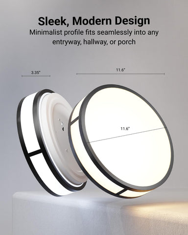 Sunco Lighting microwave detection delivers 360-degree coverage through walls