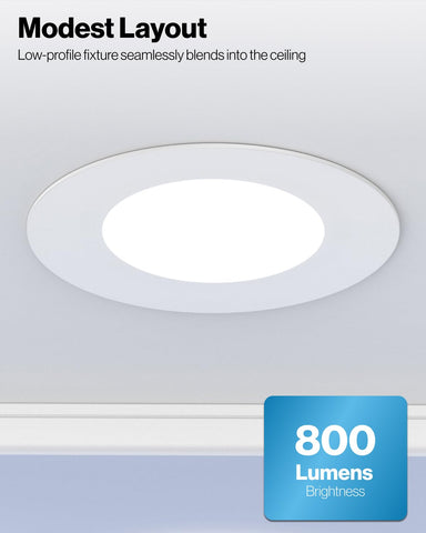Sunco slim retrofit design enables quick, tool-free installation.