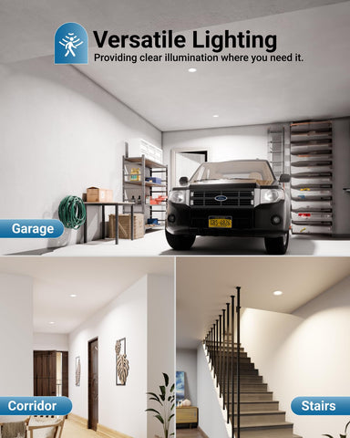 Sunco damp-location rated downlight suitable for bathrooms and kitchens