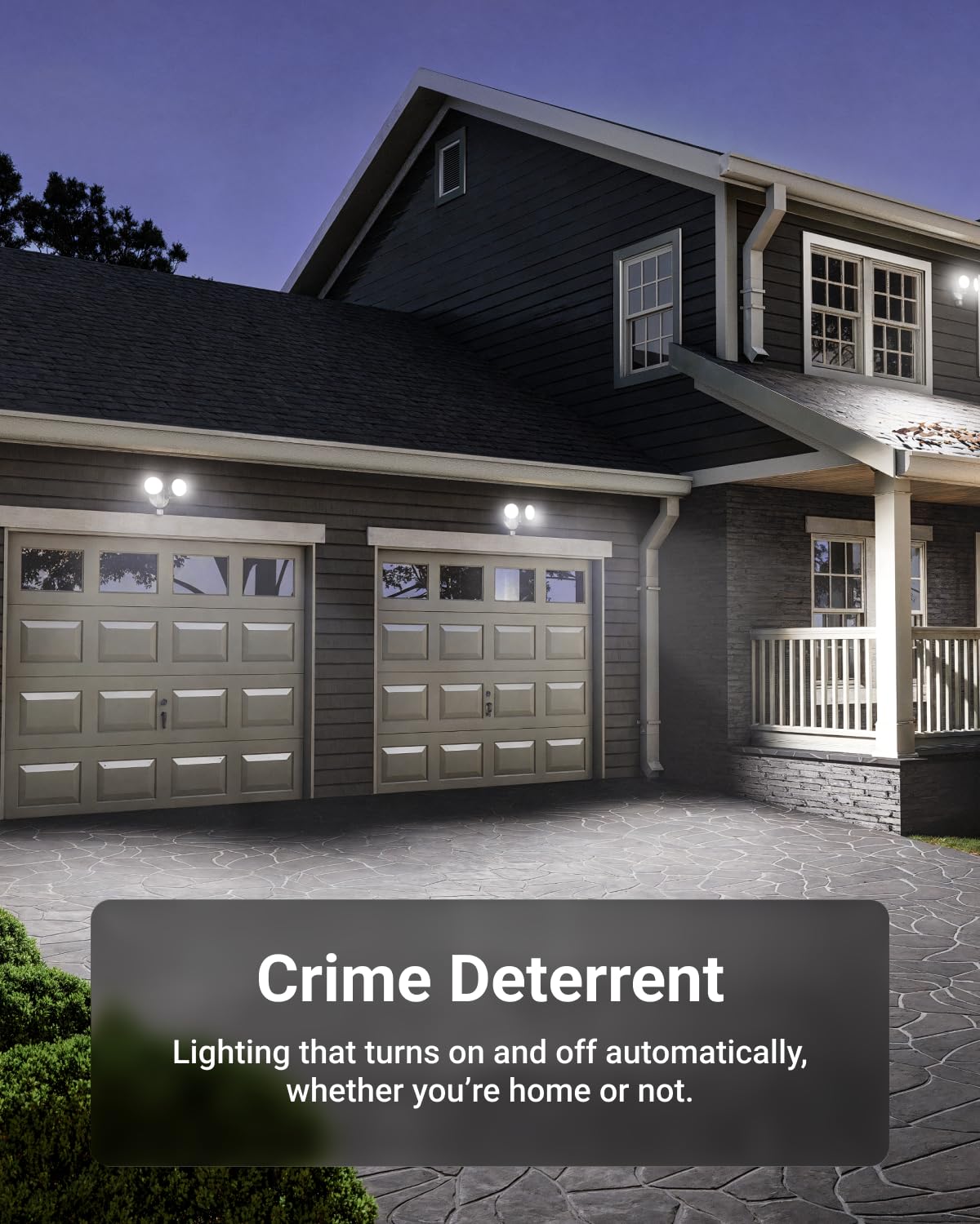 Sunco exterior flood light delivers 1250 lumens for driveways and decks