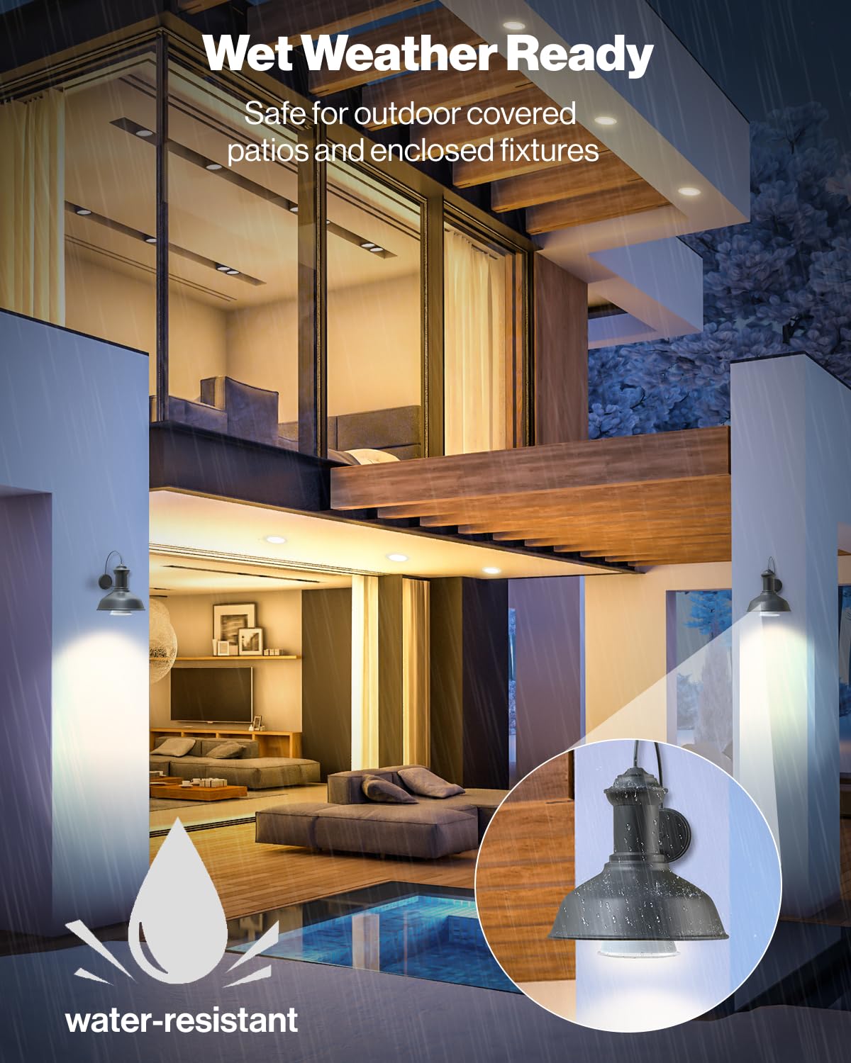 2700K soft white glow from Sunco PAR20 creates cozy spaces.