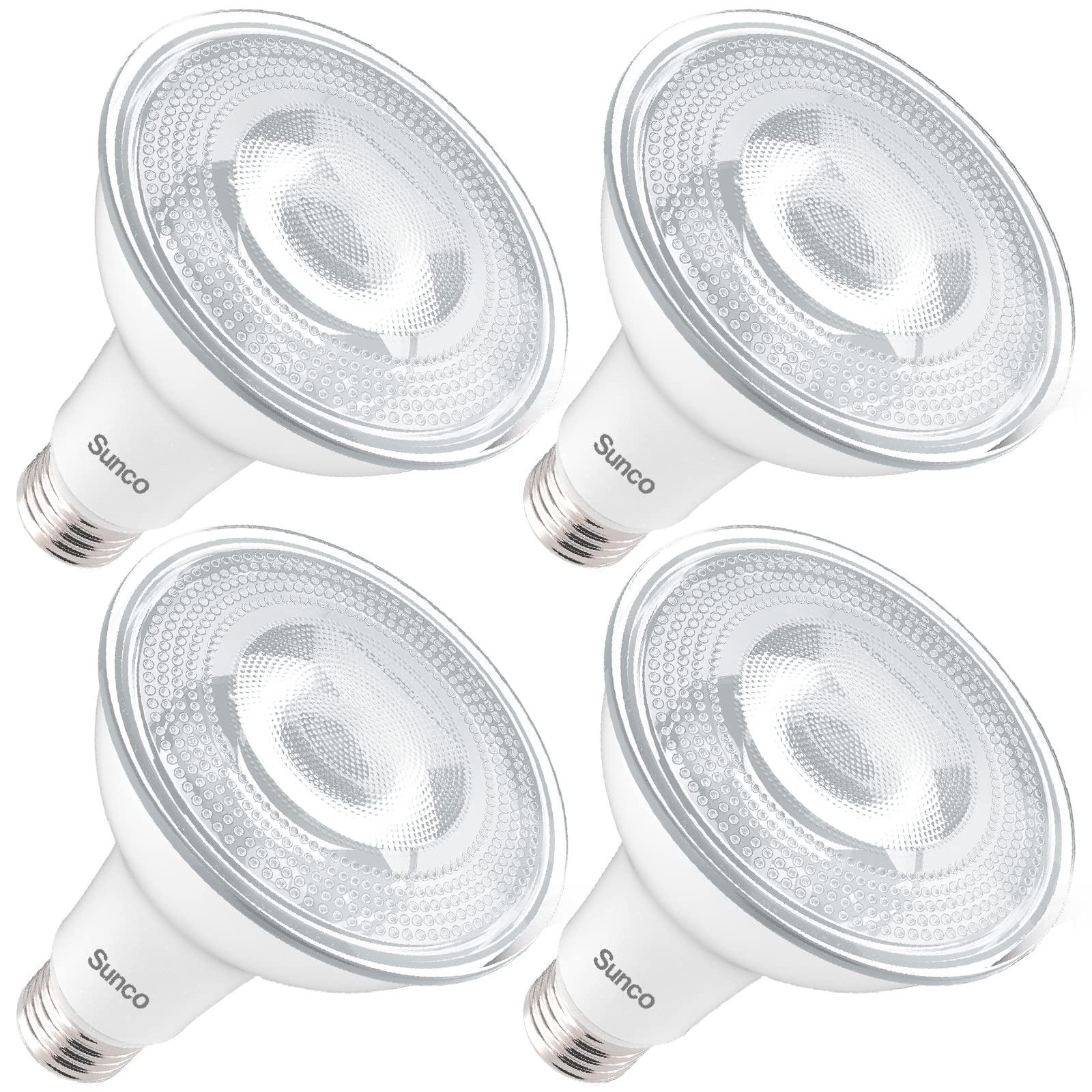 Sunco PAR30 LED bulb for outdoor flood lighting with driveways in mind.