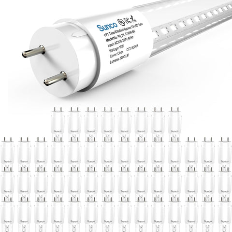 Sunco T8 LED ballast-bypass bulb for 4-foot fixtures.