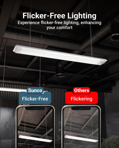 Sunco Lighting T8 bypass base G13 enables fast ballast-free installation