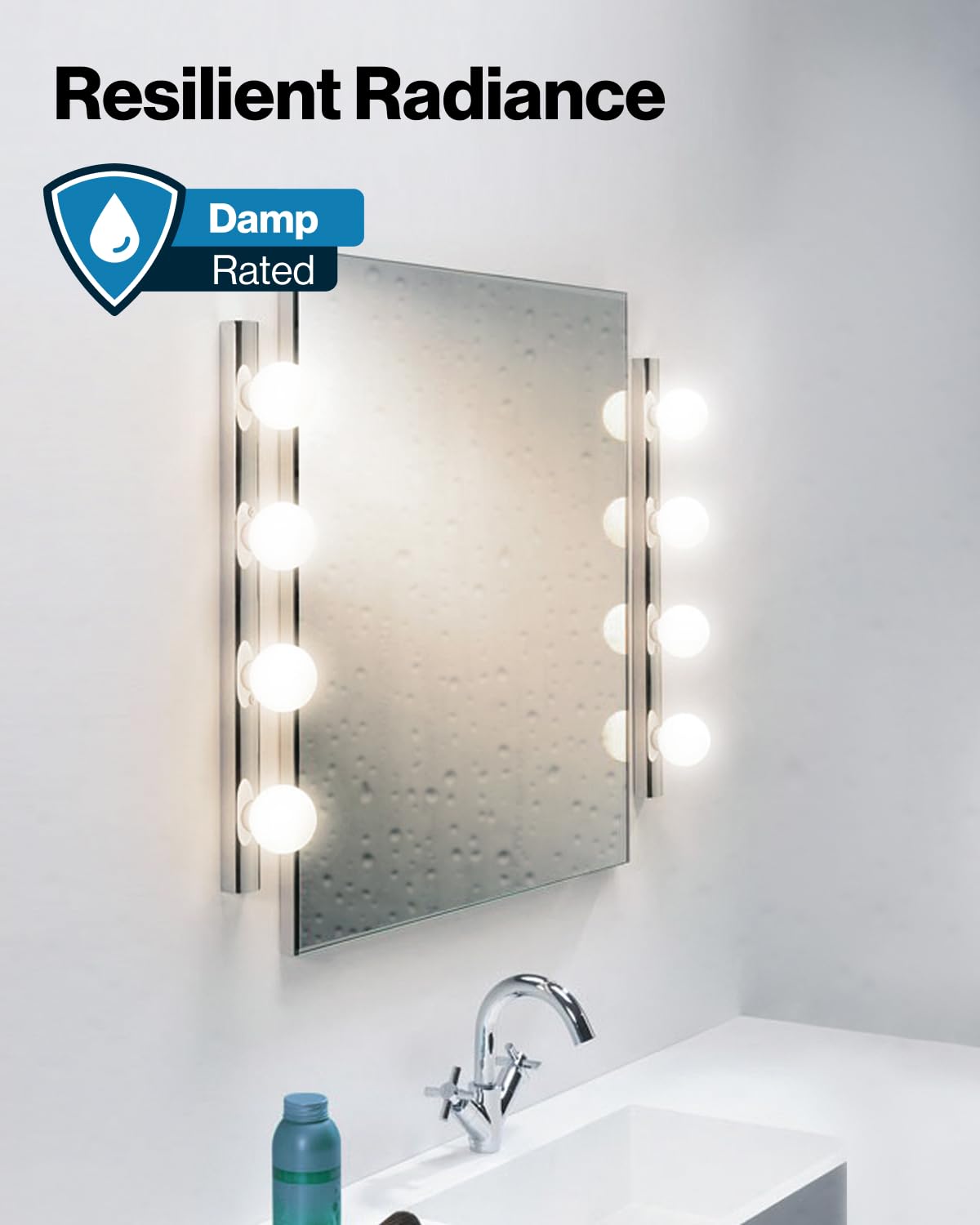 Sunco UL-certified G25 LED bulb in frosted finish for quiet operation