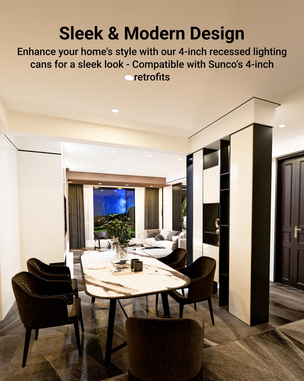 Sunco UL-listed recessed can delivering reliable performance